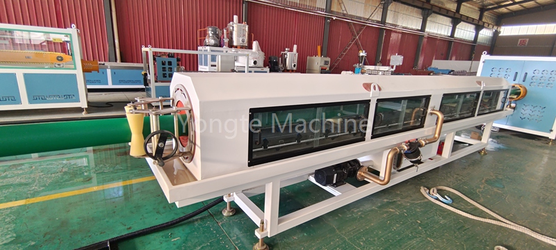 La línea de extrusión de tubos de PE Yongte de 90-250 mm ha sido probada con éxito