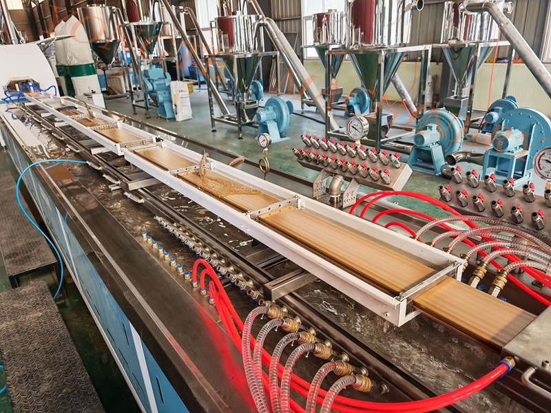 La línea de producción de plástico de plástico de plástico de Qingdao Yongte Machinery ha completado con éxito la prueba de prueba
