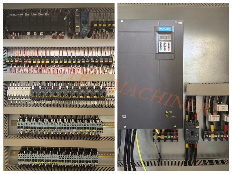 El sistema de control electrónico de alta calidad de Yongte Machinery ayuda a la operación eficiente de las líneas de producción de madera
