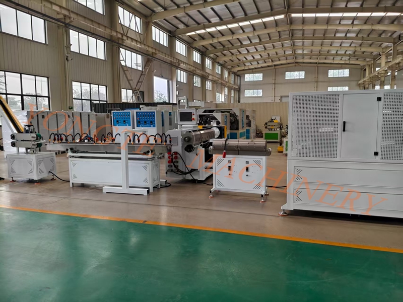 Línea de producción de tuberías de fibra PVC Yongte: presione el punto de dolor directamente, la actualización de la industria de impulso