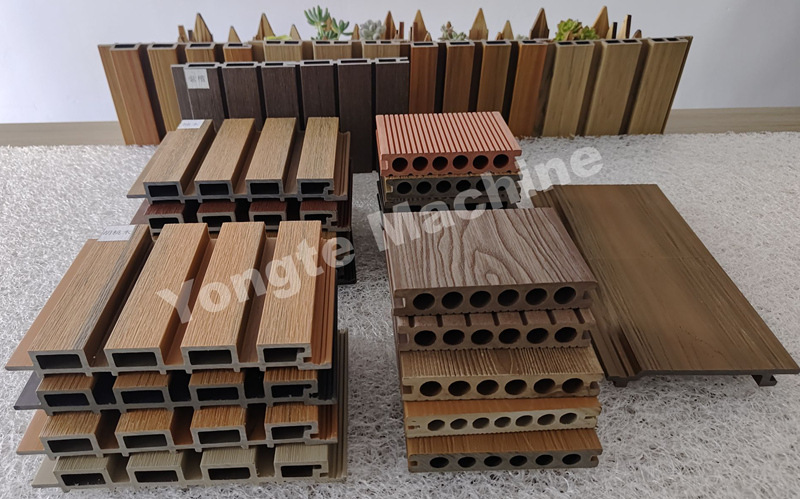 Co-extrusion WPC products