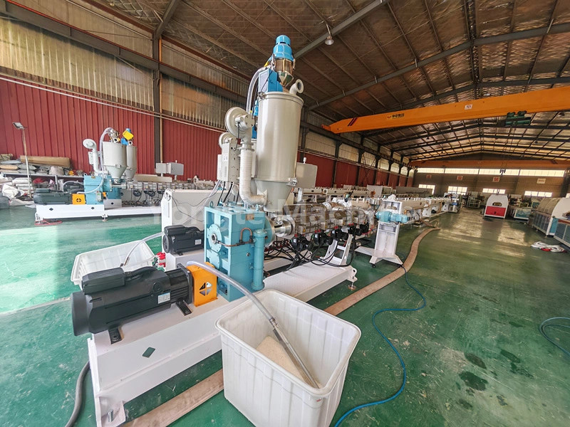 Extrusora de tubos PPR