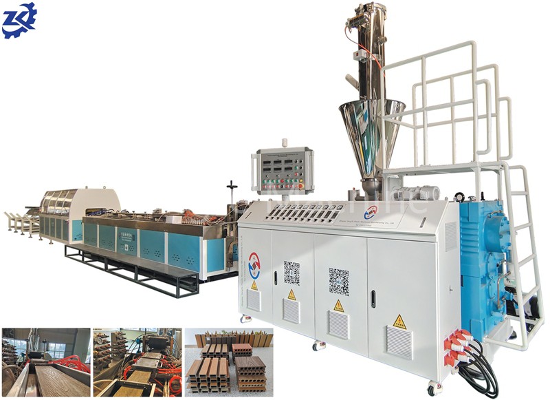 Máquina de proceso de fabricación compuesta de plástico de madera
