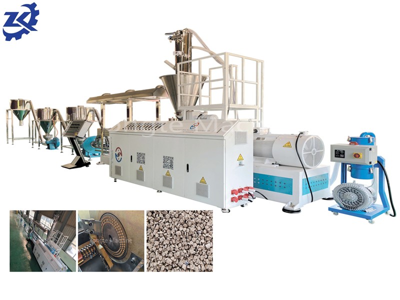 WPC Pelletizing Machine para componer madera y polímero