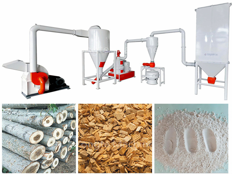 Yongte madera triturando y rectificador