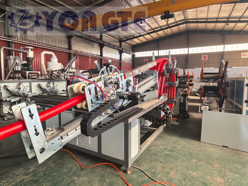La máquina bobinadora de desarrollo propio de Yongte Plastics Machinery resuelve el dilema del bobinado de tuberías de PE de gran diámetro