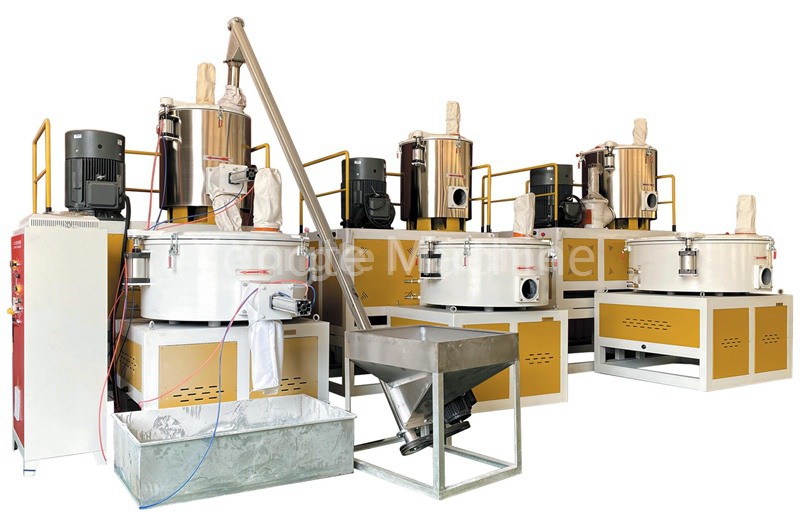 ¿Cuál es la velocidad de funcionamiento de la máquina mezcladora Yongte WPC?