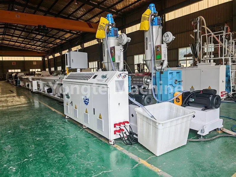 Línea de coextrusión de tubos PPR de 3 capas