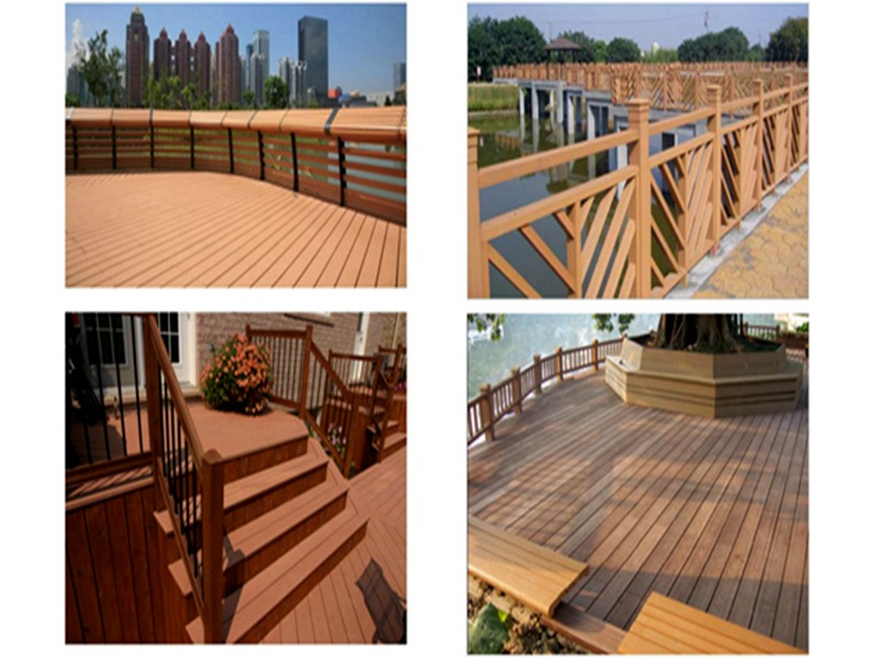 Wood plastic composite machine