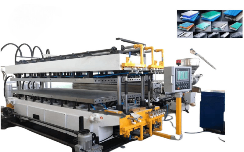 PP Equipo de extrusión de placas de plástico de plástico