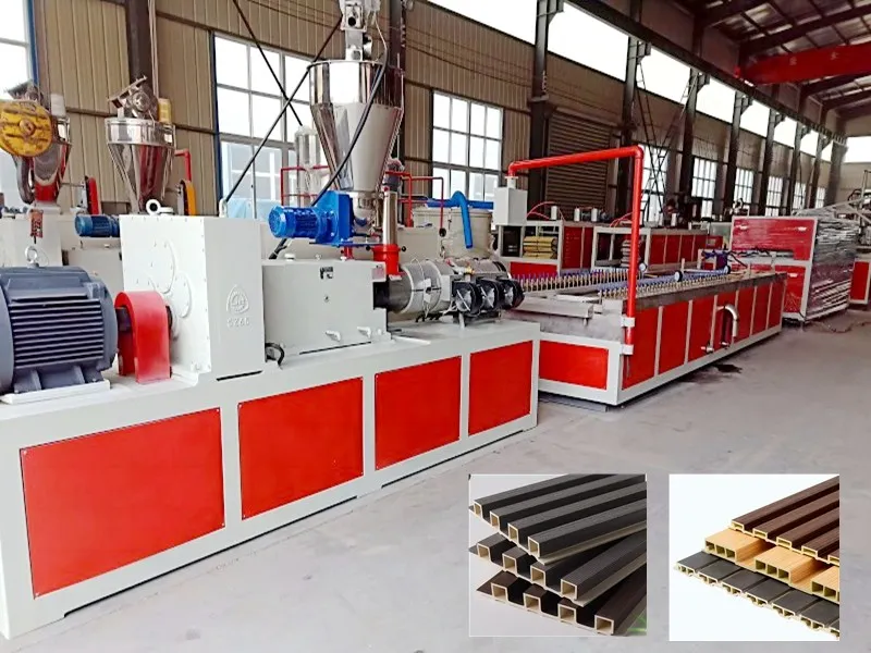 Máquina de fabricación de pared WPC WPC