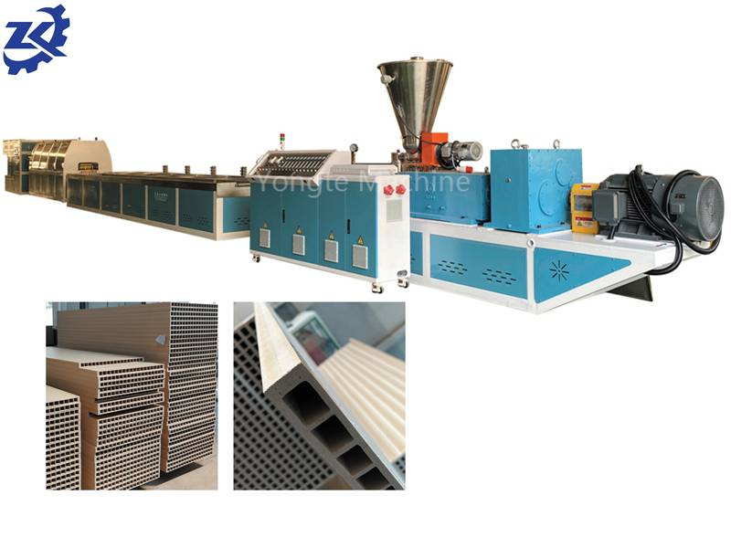 Máquina de fabricación de puertas de WPC