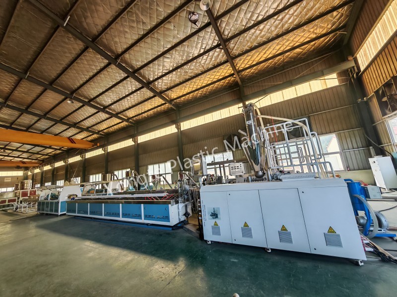 Máquina de extrusión de WPC