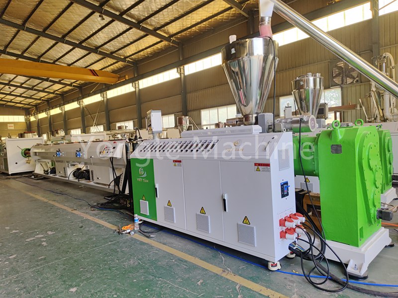 Máquina de extrusión de tubería de PVC Yongte
