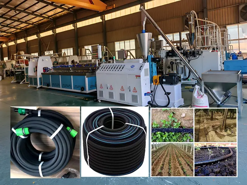 Máquina de producción de tubos permeables microporosos de caucho de extrusión simplificada en un solo paso Yongte Máquina de producción de tubos permeables microporosos de caucho de extrusión simplificada en un solo paso Yongte